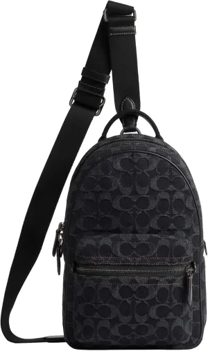 Coach Charter Pack, Black Denim