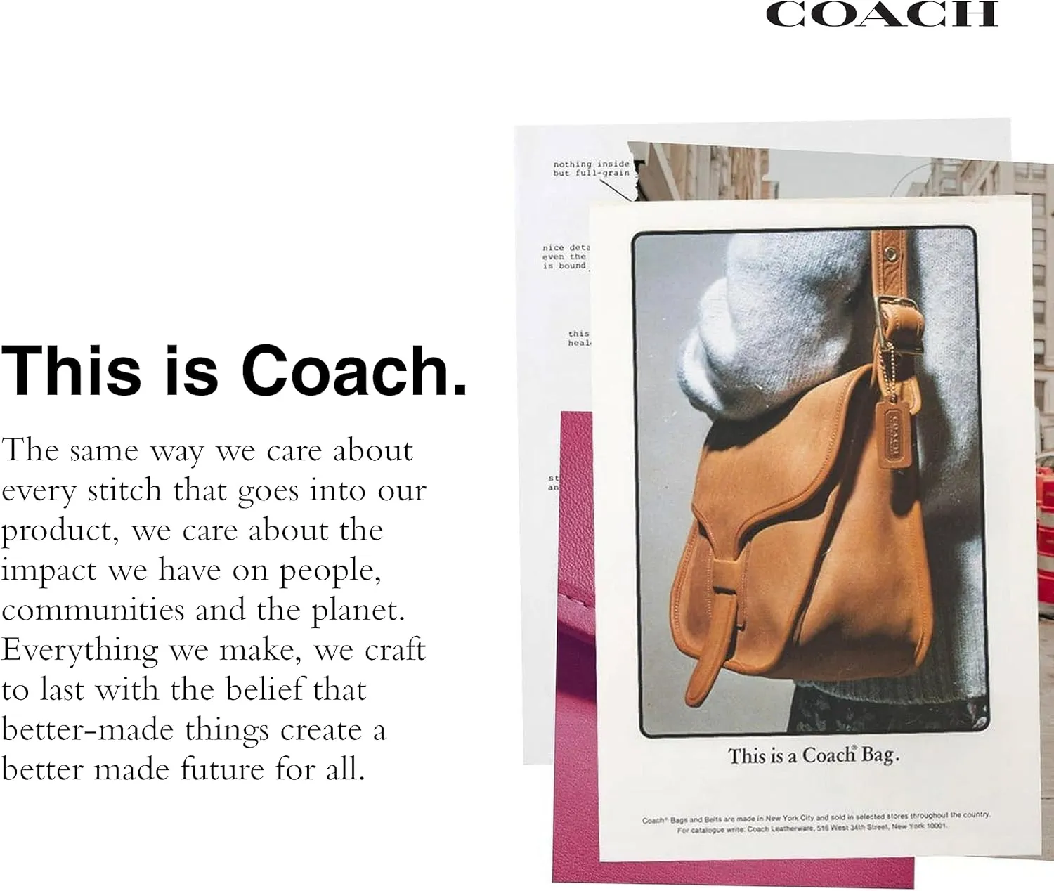 Coach League Flap Backpack, Black