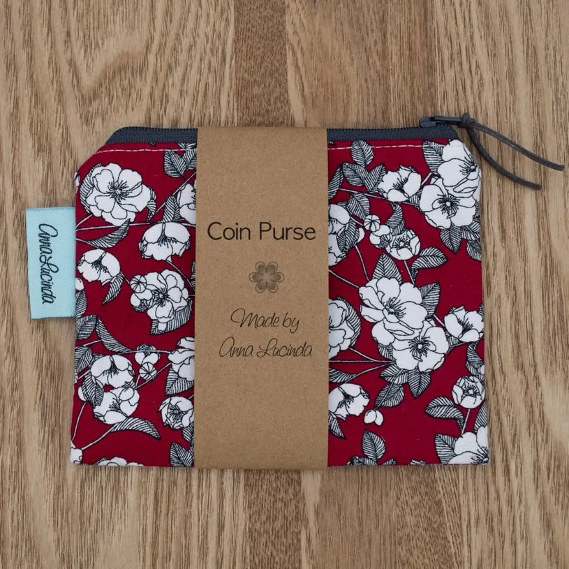 Coin Purses In Various Fabrics