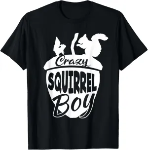 Crazy Squirrel Boy Furry Critters Fur Convention Fandom T-Shirt