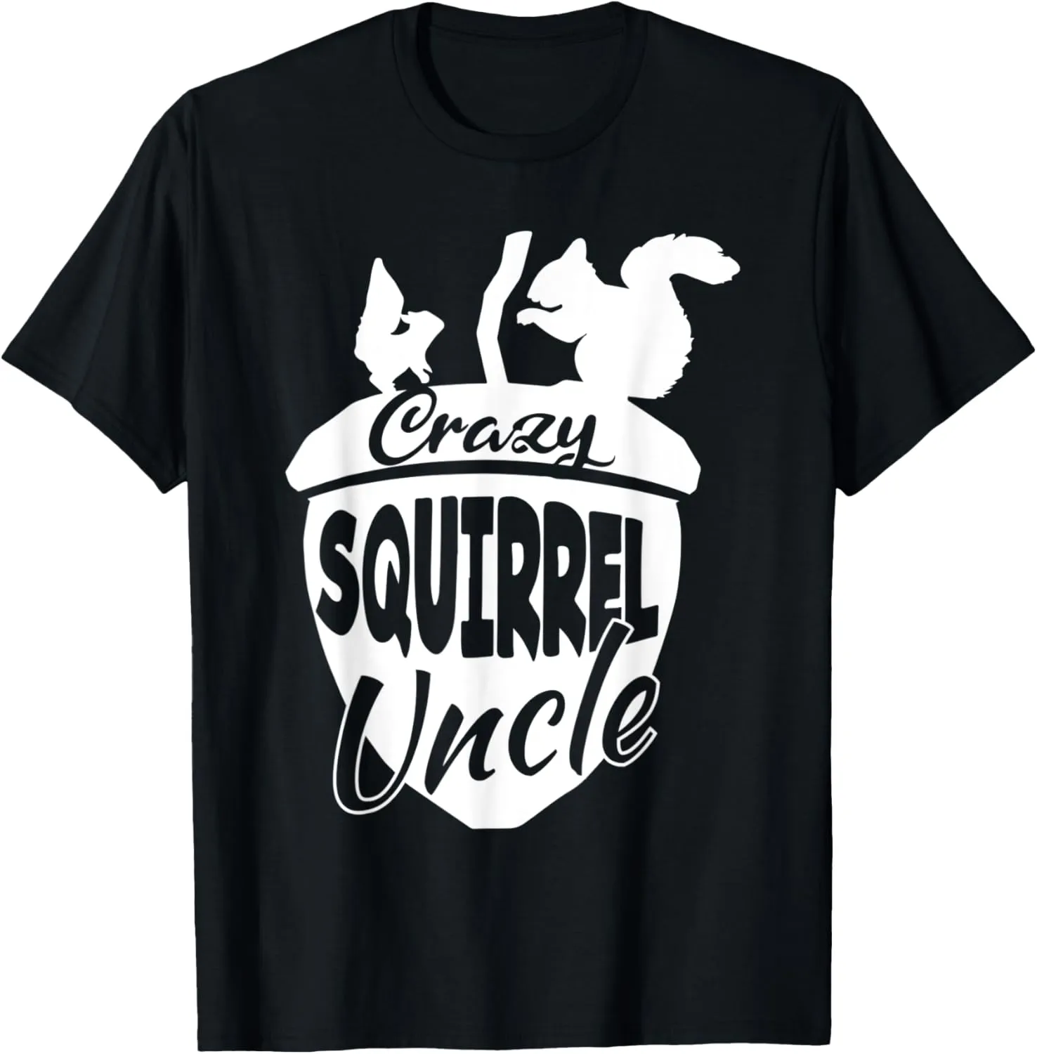 Crazy Squirrel Uncle Furry Critters Fur Convention Fandom T-Shirt
