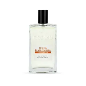 Cremo Cologne for Men - Spice & Black Vanilla Mens Cologne Spray - An Explosion of Vibrant Spices, Dark Woods and Black Vanilla, Fragrances For Men, 3.4 Fl Oz