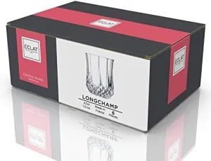 Cristal D'arques B071NW894X Longchamp Shot Glass, 4.5 cl, Crystal