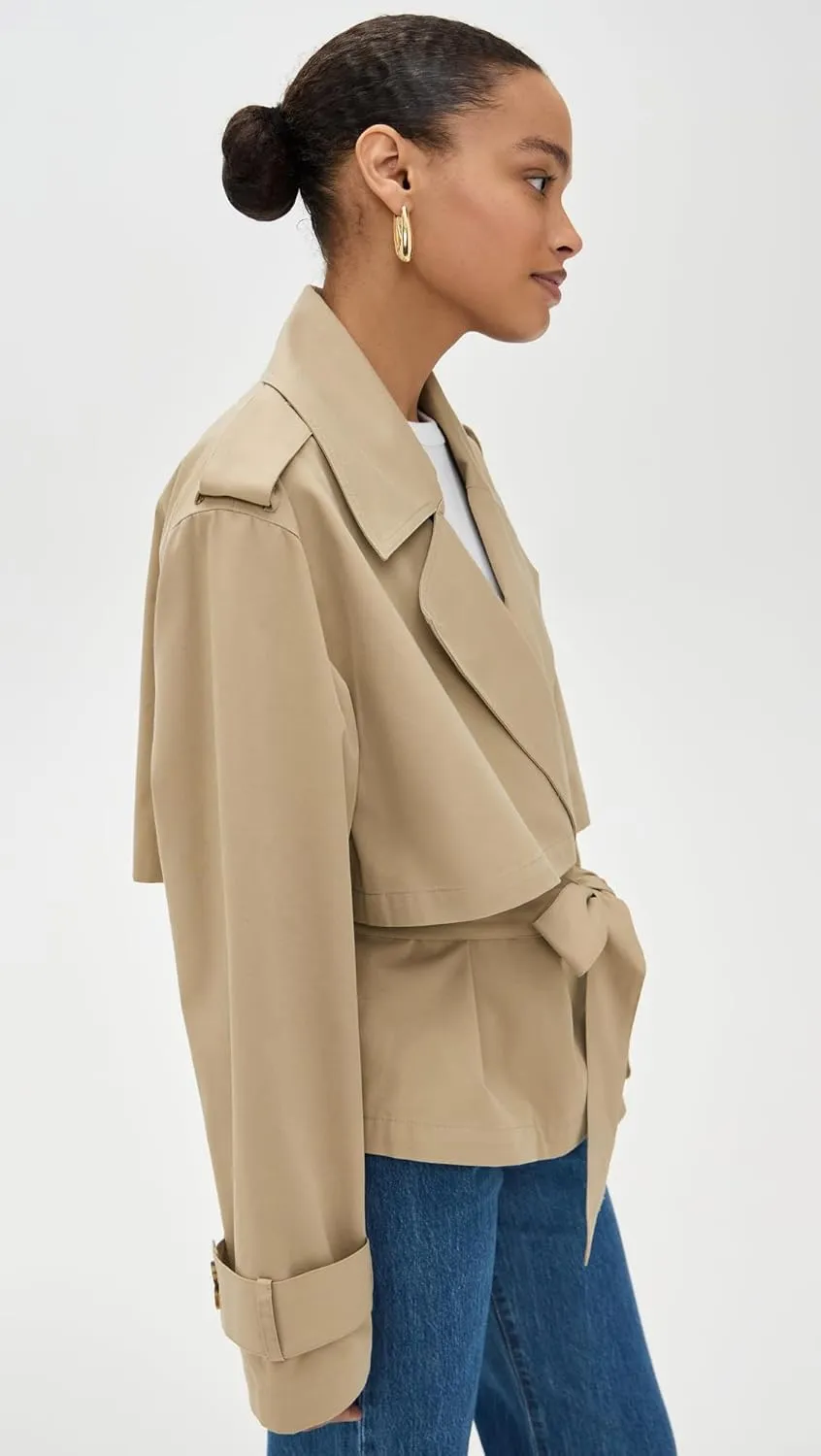 Cropped Trench Coat by Joe's Jeans