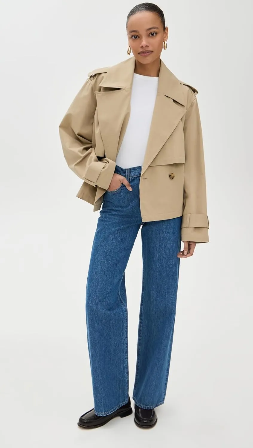 Cropped Trench Coat by Joe's Jeans