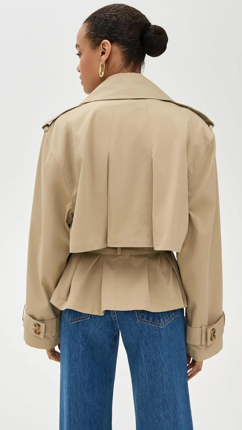 Cropped Trench Coat by Joe's Jeans