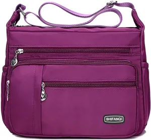 Crossbody Bag for Women,Multi Pockets Cross Body Purses for Women, Ladies Shoulder Bag, Travel Purses and Handbags