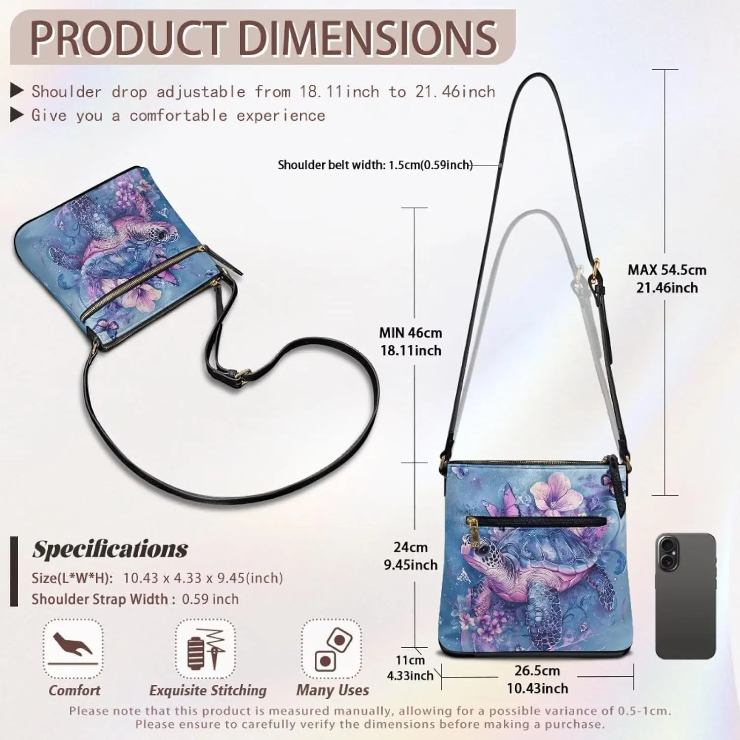 Crossbody Bags for Women Trendy Travel Stylish Handbag Tote with Strap Leather Shoulder Purse