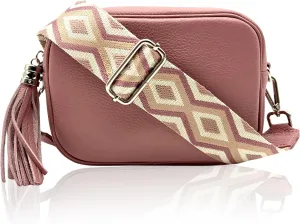 Crossbody Purse for Women - Leather, Trendy Womens Cross Body Bags, Genuine Leather Crossbody Purses