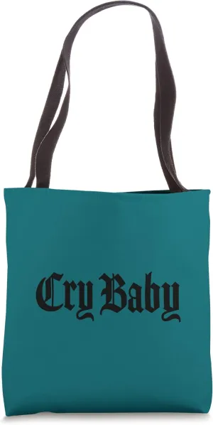 CRY BABY Old English Design Tote Bag