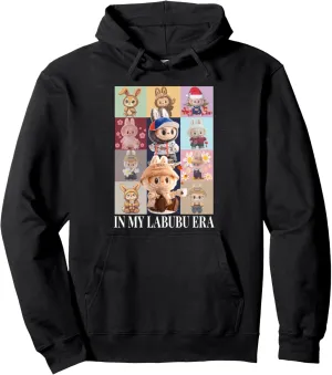 Cute In My Labubu Era, Labubu Lover Funny Saying Pullover Hoodie
