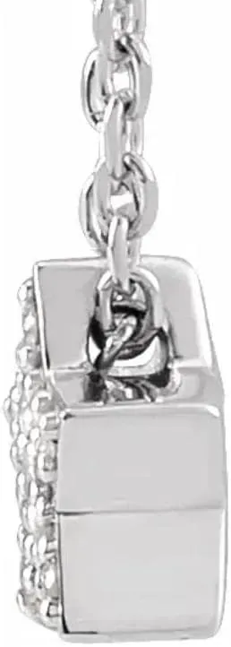 Dainty Diamond Star Pendant in 14k White, Yellow, or Rose Gold Necklace