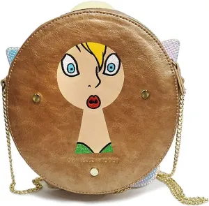 Danielle Nicole Disney Peter Pan Tinker Bell Cross Body Designer Bag