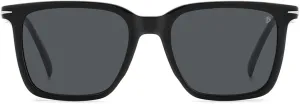 David Beckham DB 1130/S Black Dark Ruthenium/Grey 53/19/145 men Sunglasses