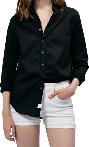 DEAR JOHN Lolita Women's Shirt Poplin Button-Up Long Sleeve
