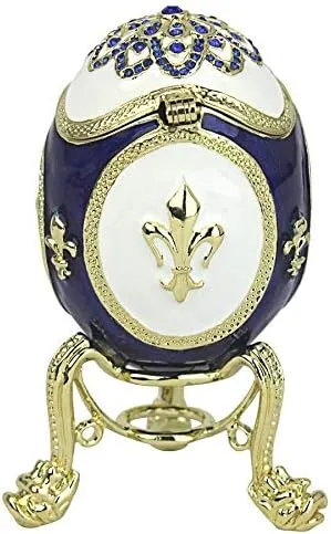 Design Toscano Peterhof Palace Romanov-Style Collectible Enameled Eggs: Darya