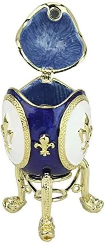 Design Toscano Peterhof Palace Romanov-Style Collectible Enameled Eggs: Darya