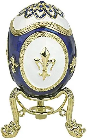 Design Toscano Peterhof Palace Romanov-Style Collectible Enameled Eggs: Darya