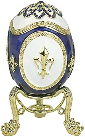 Design Toscano Peterhof Palace Romanov-Style Collectible Enameled Eggs: Darya