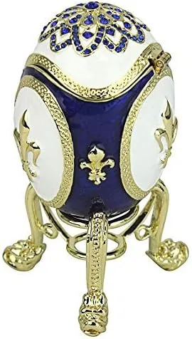 Design Toscano Peterhof Palace Romanov-Style Collectible Enameled Eggs: Darya