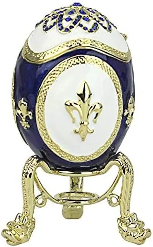Design Toscano Peterhof Palace Romanov-Style Collectible Enameled Eggs: Darya