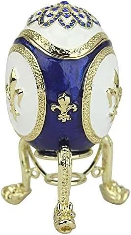 Design Toscano Peterhof Palace Romanov-Style Collectible Enameled Eggs: Darya