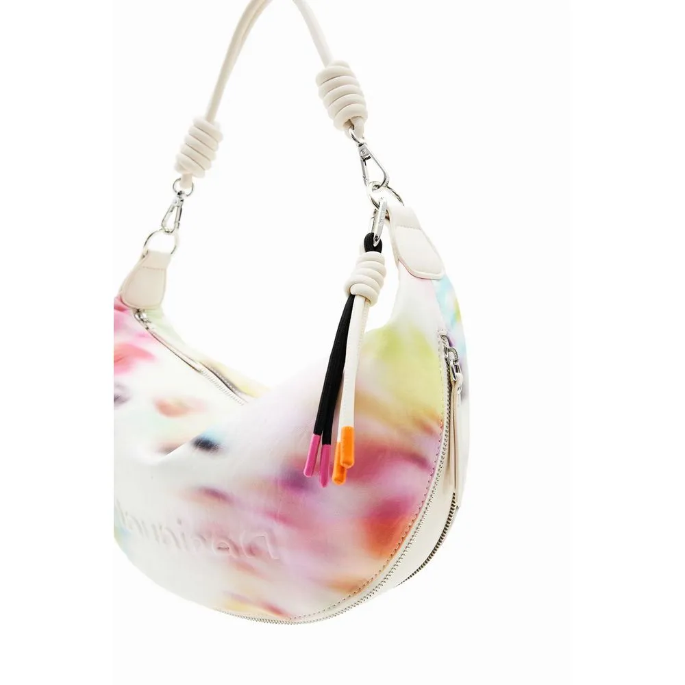 Desigual Cream Polyethylene Handbag