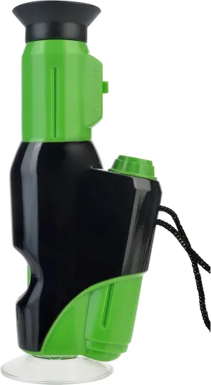 Discovery Toys Explore IT! Hand HELD 40x Magnification LED Toy Microscope for Kids, STEM & Educational Toy, Interactive Learning, Portable, Ages 8 