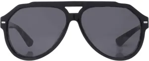 Dolce & Gabbana Sunglasses DG 4452 F 340387 Black On Grey Havana Dark