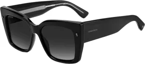 DSQUARED2 Refined Sunglasses D20017S 807IR Black 54mm