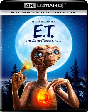E.T. The Extra-Terrestrial - 40th Anniversary Edition 4K Ultra HD   Blu-ray   Digital [4K UHD]
