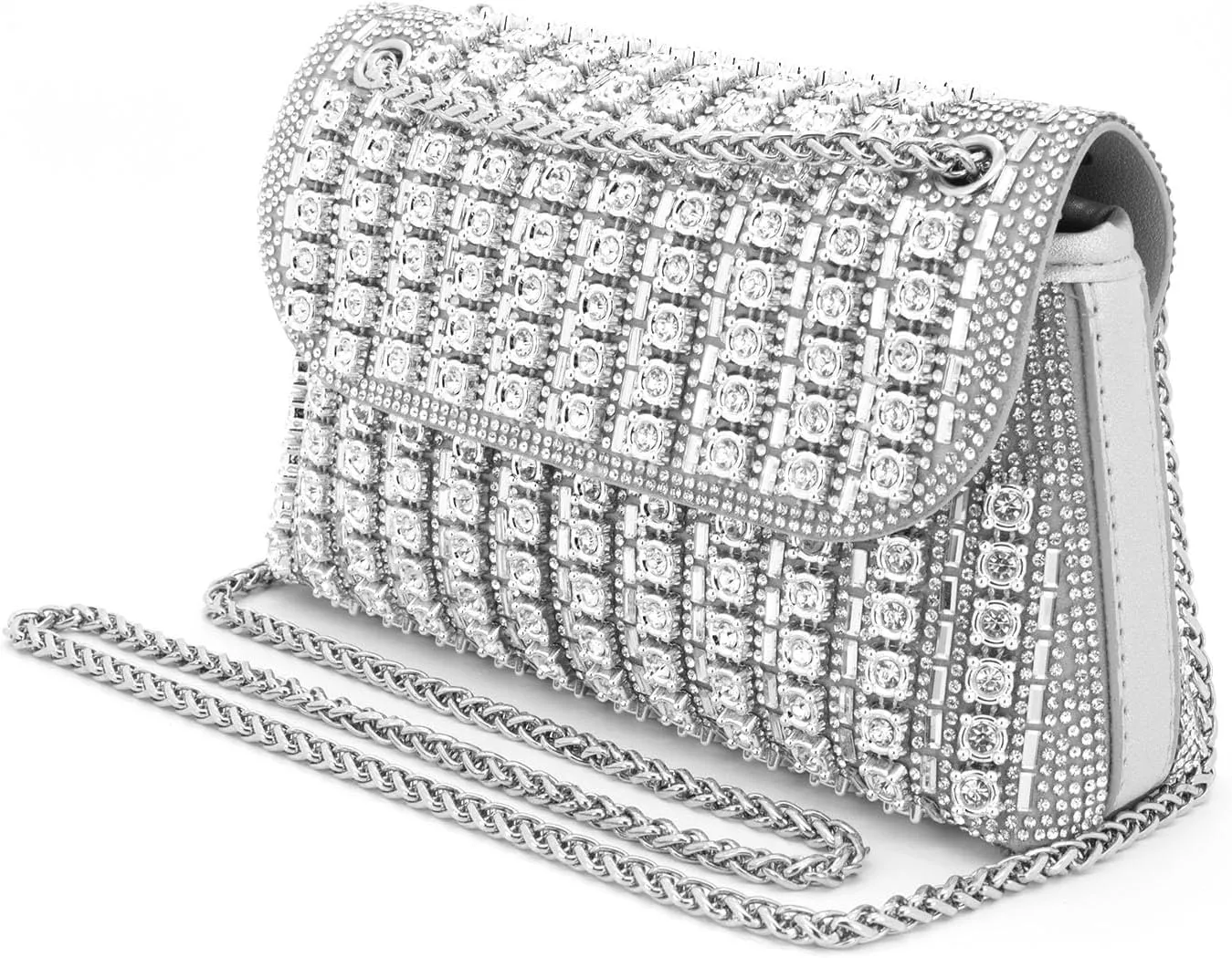 Evening Bag Clutch Purses for Women Shoulder Bag Crossbody Bag Purses Handbag Crystals Rhinestone Clutch Purse