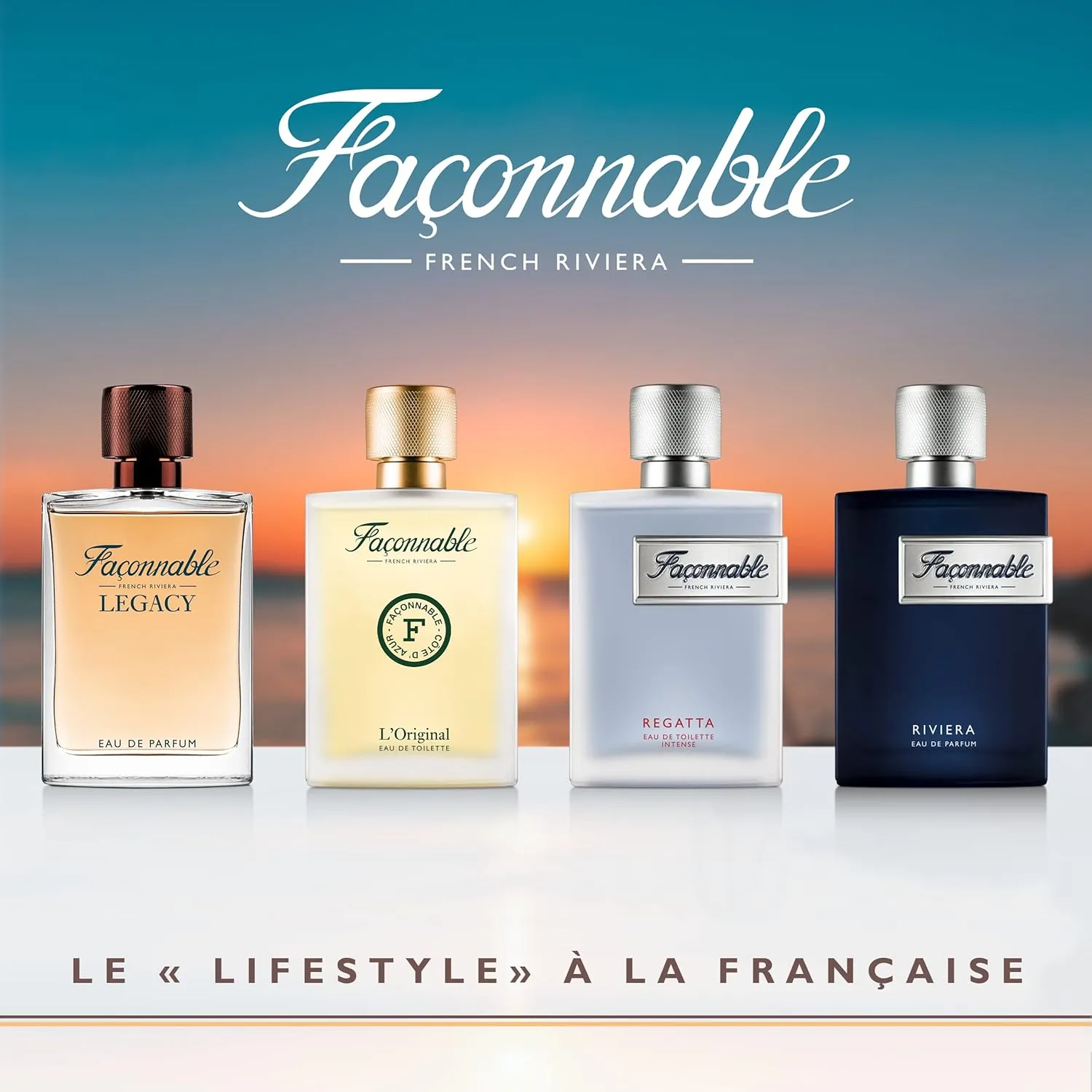 Façonnable - Legacy 90ml (3 Fl Oz) - Eau de Parfum for Men - Woody, Oriental & Spicy Scents