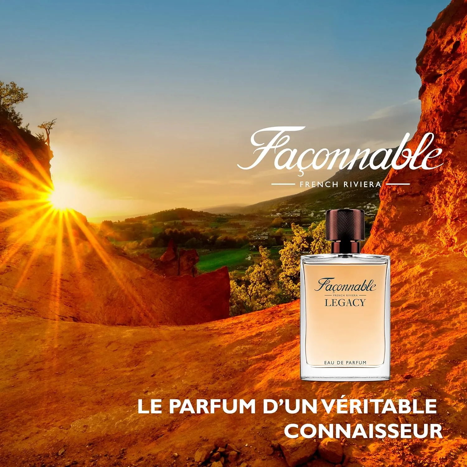 Façonnable - Legacy 90ml (3 Fl Oz) - Eau de Parfum for Men - Woody, Oriental & Spicy Scents