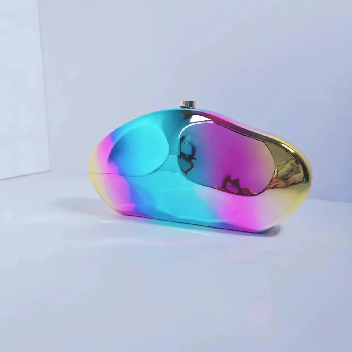Fashion Acrylic Mirror Surface Clutch Bag