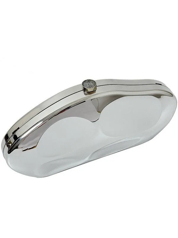 Fashion Acrylic Mirror Surface Clutch Bag