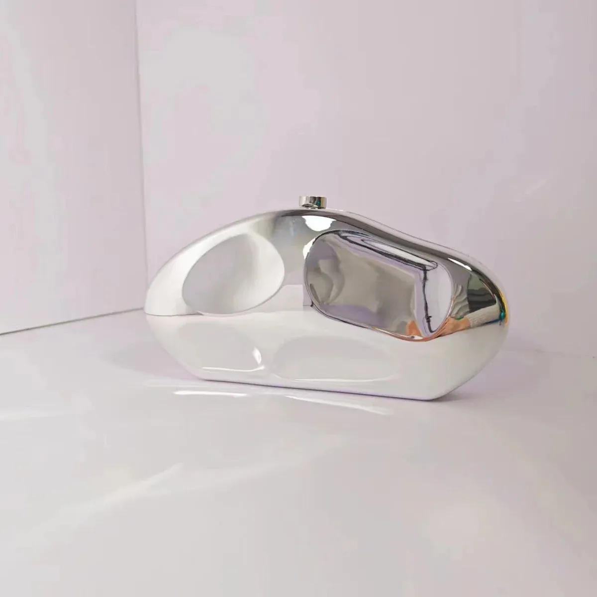 Fashion Acrylic Mirror Surface Clutch Bag