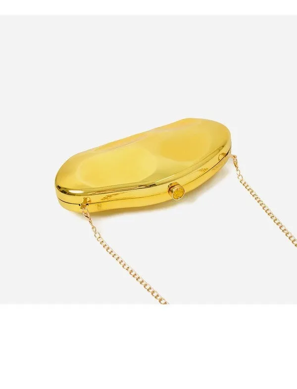 Fashion Acrylic Mirror Surface Clutch Bag