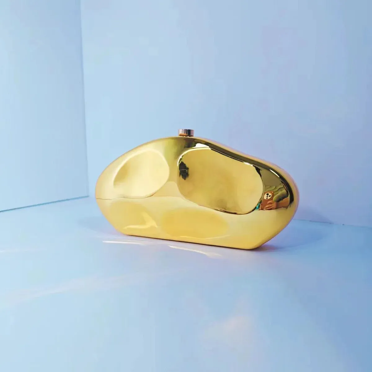 Fashion Acrylic Mirror Surface Clutch Bag