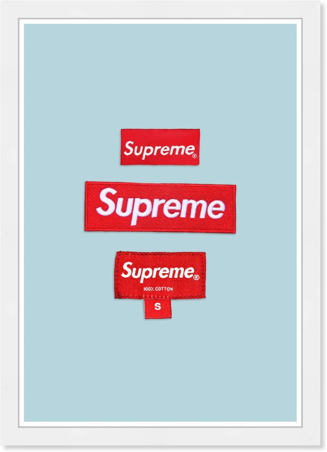 Fashion and Glam Wall Art Framed Prints 'Hype Labels' Lifestyle