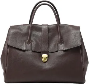 Fashion Genuine Leather Tote Bag for Women,Lightweight Underarm Commuter Bag,Classic Purses, for Work Travel Shopping