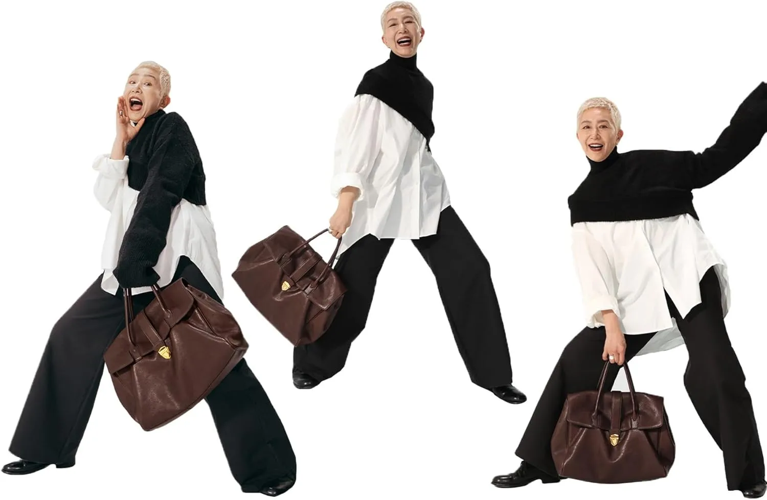 Fashion Genuine Leather Tote Bag for Women,Lightweight Underarm Commuter Bag,Classic Purses, for Work Travel Shopping