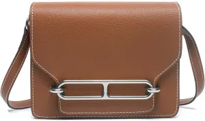 Fashion Vegan Leather Shoulder Bag Small Crossbody Purses Handbags with Adjustable Strap For Travel Shopping and Work