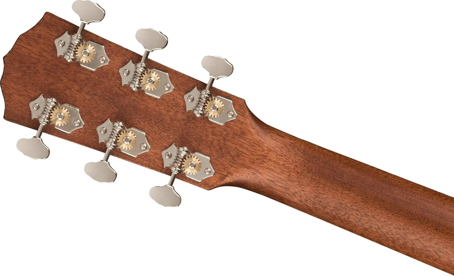 Fender Paramount PO-220E All-Mahogany Orchestra Acoustic Guitar, with 2-Year Warranty, Aged Cognac Burst, with Case