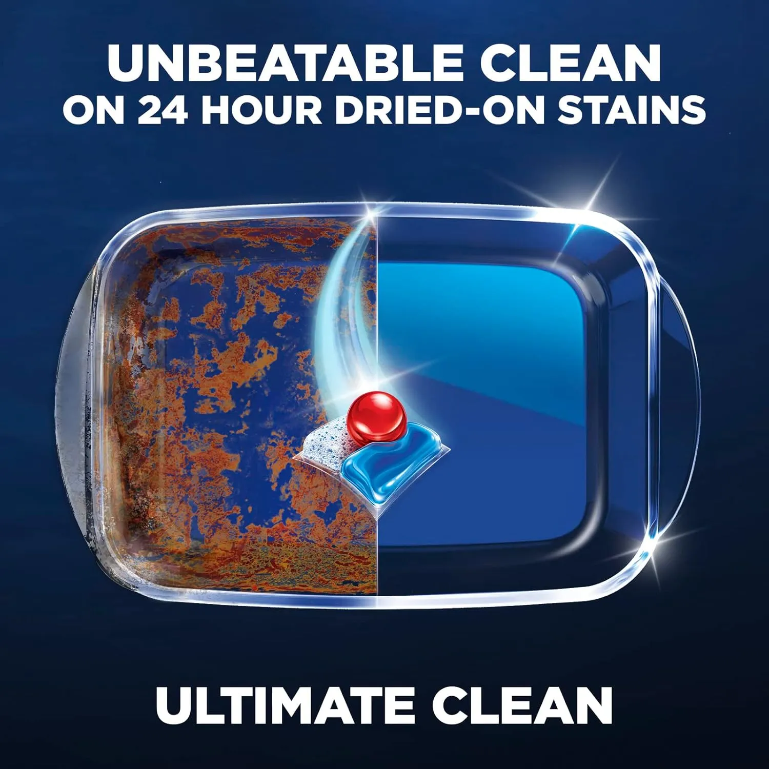 Finish - Quantum with Activblu Technology - 50ct - Dishwasher Detergent - Powerball - Ultimate Clean and Shine - Dishwashing Tablets - Dish Tabs-(Packaging May Vary)