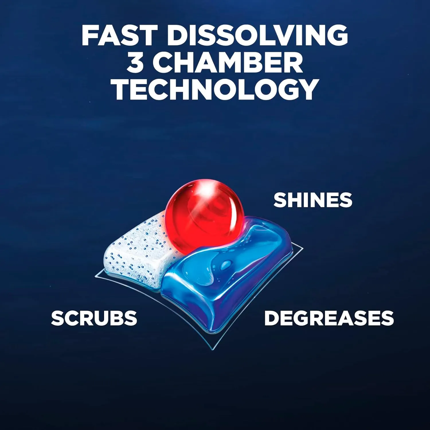 Finish - Quantum with Activblu Technology - 50ct - Dishwasher Detergent - Powerball - Ultimate Clean and Shine - Dishwashing Tablets - Dish Tabs-(Packaging May Vary)