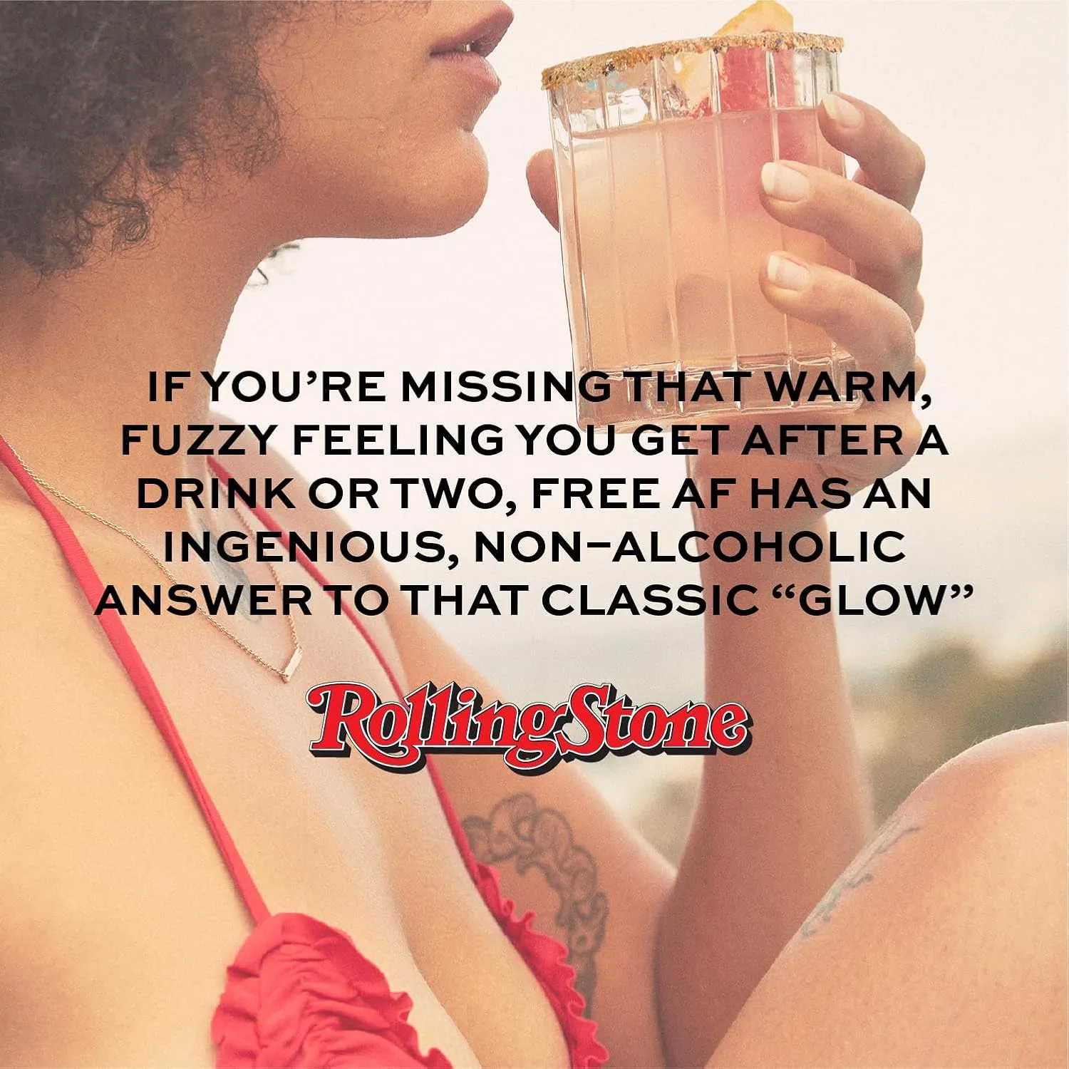 FREE AF Non-Alcoholic Drinks Vodka Spritz | Alcohol Alternative Sparkling Cocktails with AFTERGLOW Botanical Warmth | Gluten-Free, Low-Calorie | 8.4 oz Cans (12-Pack)