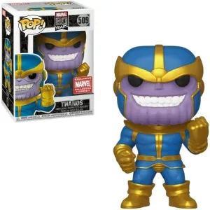 Funko Pop Exclusive Marvel Collector Corps 80th Thanos Classic Comic Exclusive