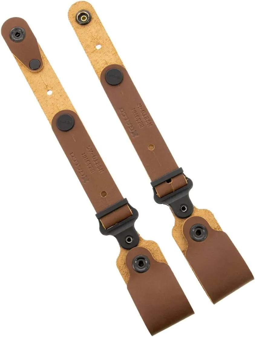 Galco Horizontal Shoulder System Tie Down Set 2.0 for Galco Miami Classic, Miami Classic II, Parabellum 2.0 and Jackass Rig Shoulder Systems - Full Grain Leather, Ambidextrous