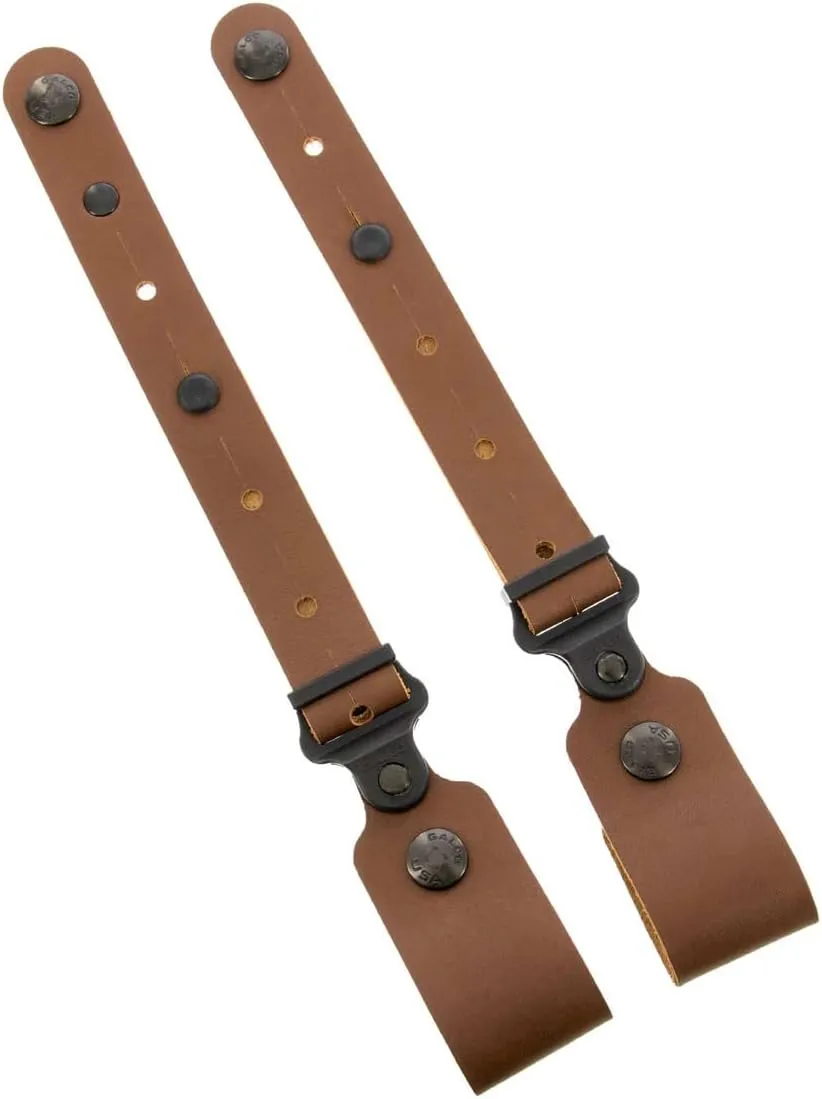 Galco Horizontal Shoulder System Tie Down Set 2.0 for Galco Miami Classic, Miami Classic II, Parabellum 2.0 and Jackass Rig Shoulder Systems - Full Grain Leather, Ambidextrous